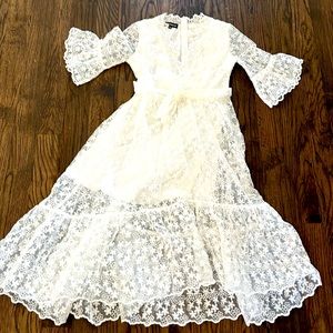 Brand new dress, white size XS
